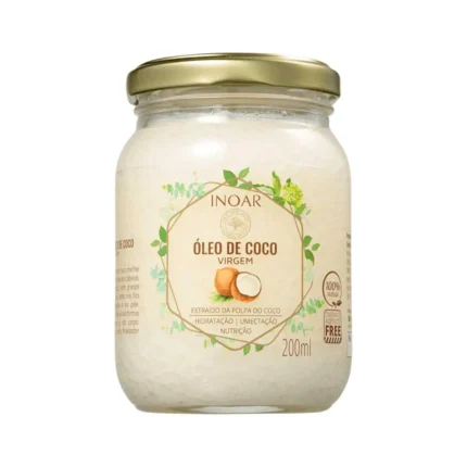 Óleo de Coco Virgem Capilar Inoar com 200ml