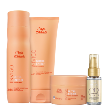 Kit Wella Professionals Invigo Nutri-Enrich Super Reflections (4 Produtos)